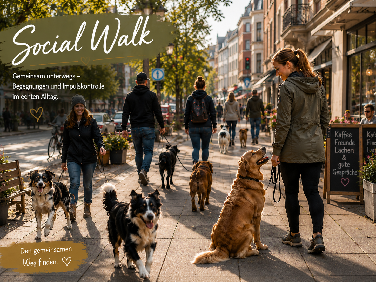 Social Walk – gemeinsam unterwegs mit Hunden